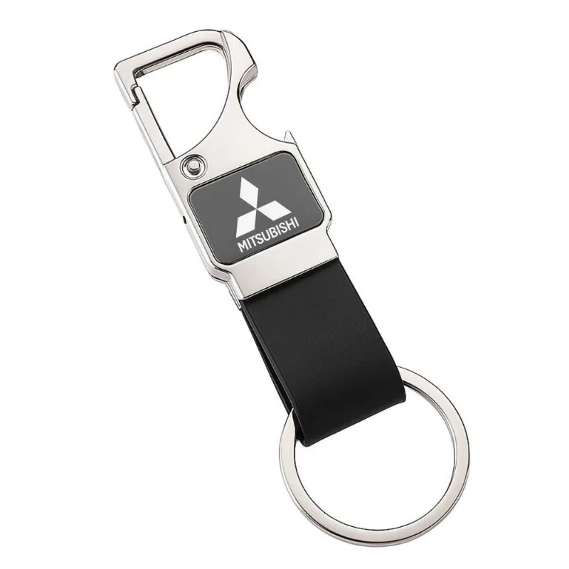 Chaveiro Para Mitsubishi Metálico Com Mosquetão Lancer - R