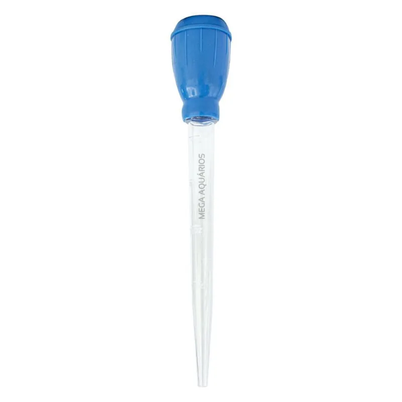 Pipeta Plastica Para Alimentar Coral 29Cm Ou Mini Sifão