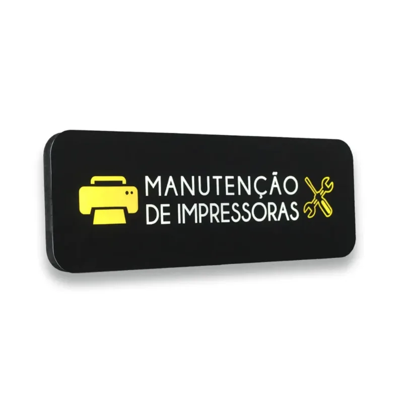 Letreiro Luminoso Manutenção Impressoras