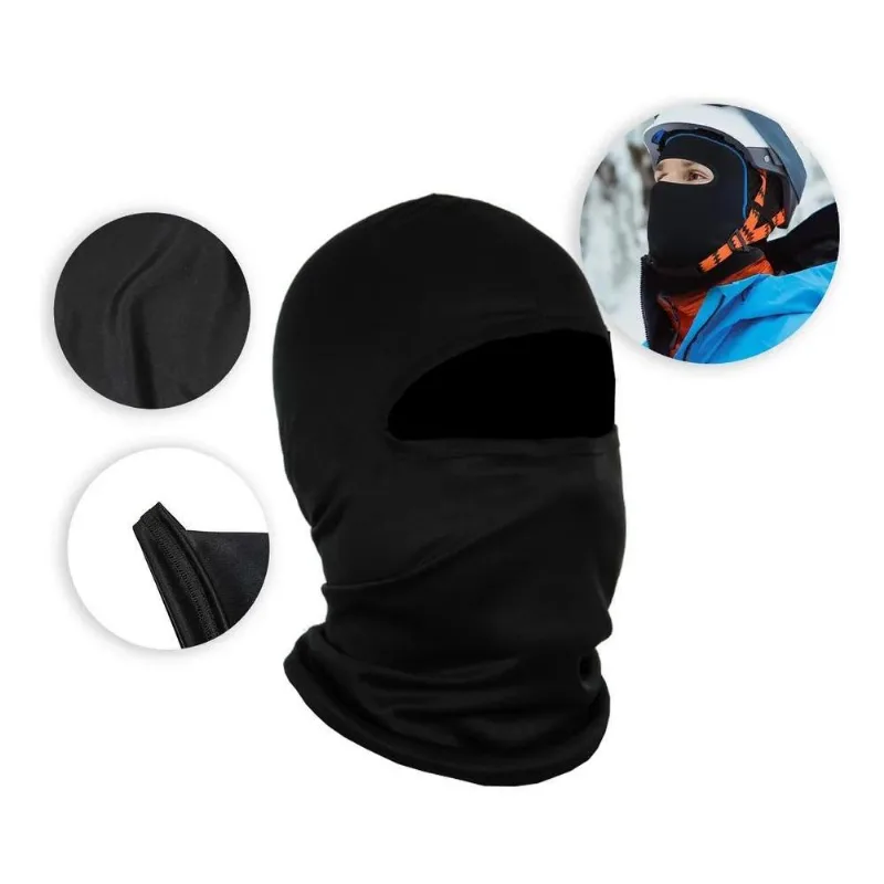 3x Touca Ninja Balaclava Bandana Proteção Esportiva Unissex