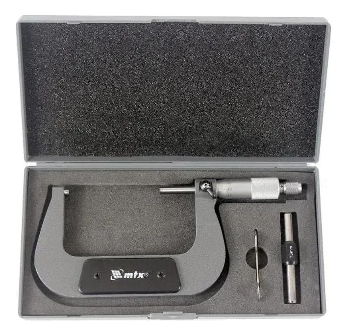 5x Micrômetro Externo Analógico De 75 À 100 Mm 3170059 Mtx