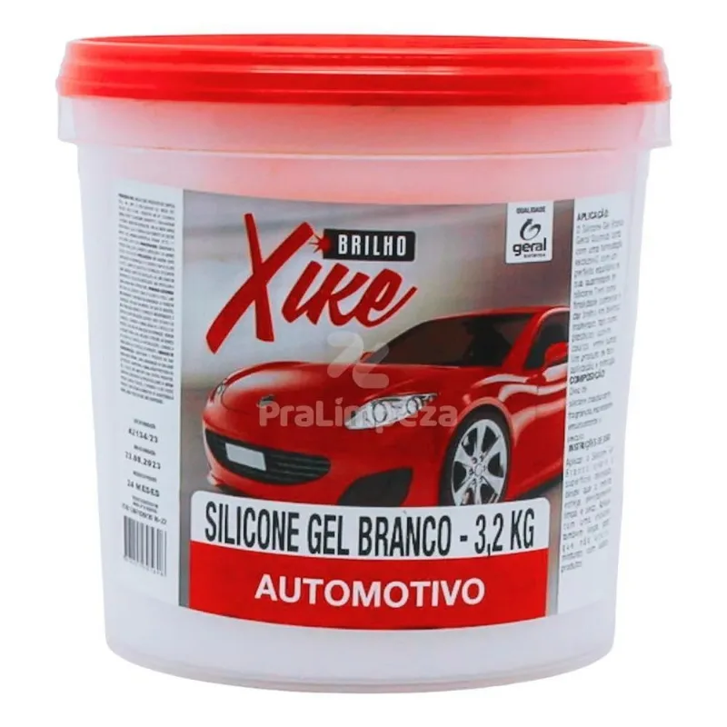 3x Silicone Gel Branco Perfumado Automotivo Premium - 3,