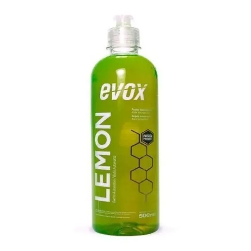 10x Shampoo Automotivo Desengraxante Lemon 500ml Evox