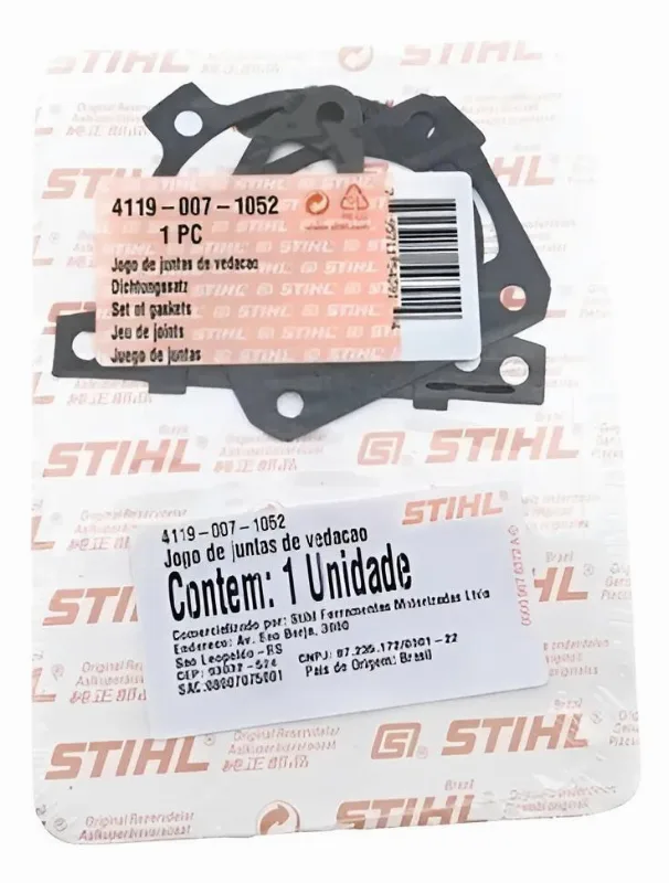 Jogo Juntas Motor Roçadeira Stihl Fs160/220/290