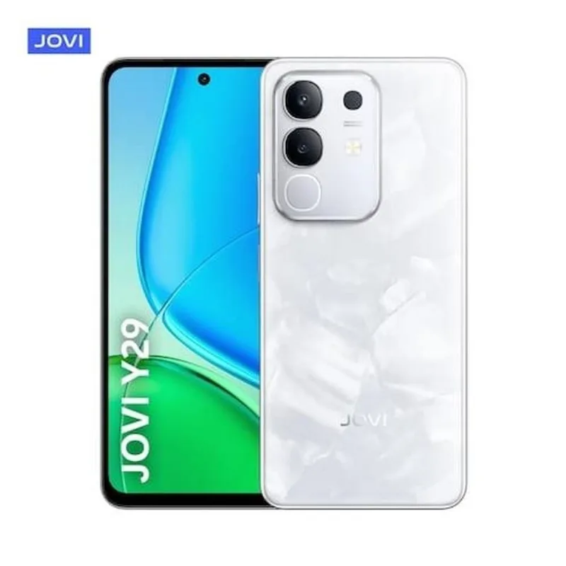Smartphone Jovi Y29 Tela 6.68" Câmera 50MP 8GB RAM 256GB com NFC Branco