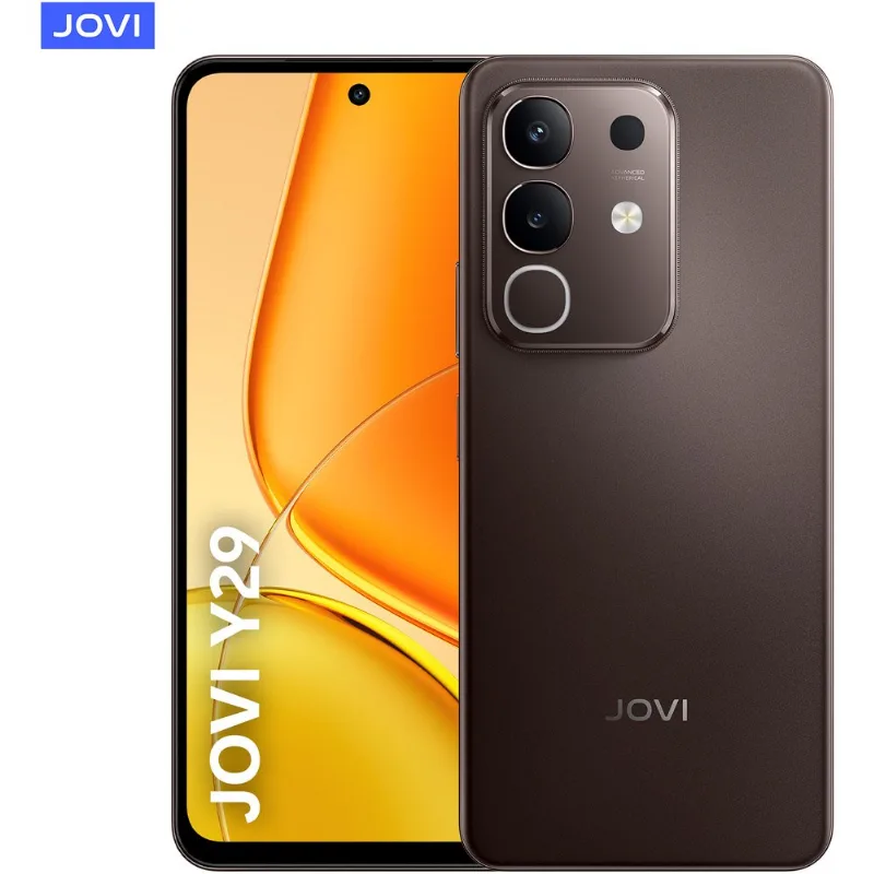 Smartphone Jovi Y29 Tela 6.68" Câmera 50MP 8GB RAM 256GB com NFC Marrom