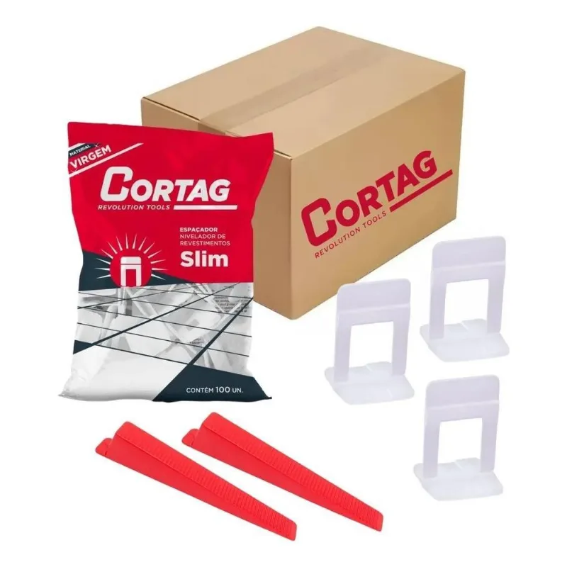 10x 200un Clip Nivelador Espacador Piso Porcelanato + 50 Cu