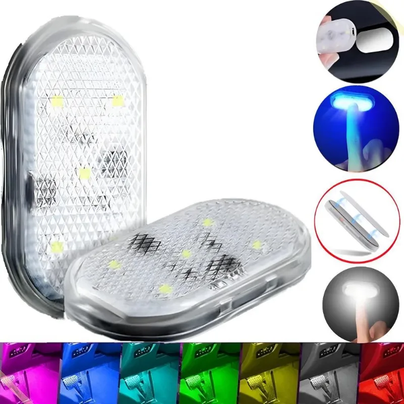 Luz Led Interior Carr Rgb (colorido) - Luz Teto Veicular Car