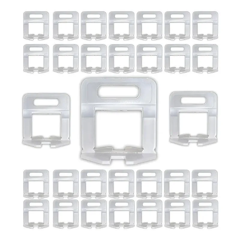 Mfl Kit 100 Espacador Nivelador 2mm Para Pisos E Porcelanato