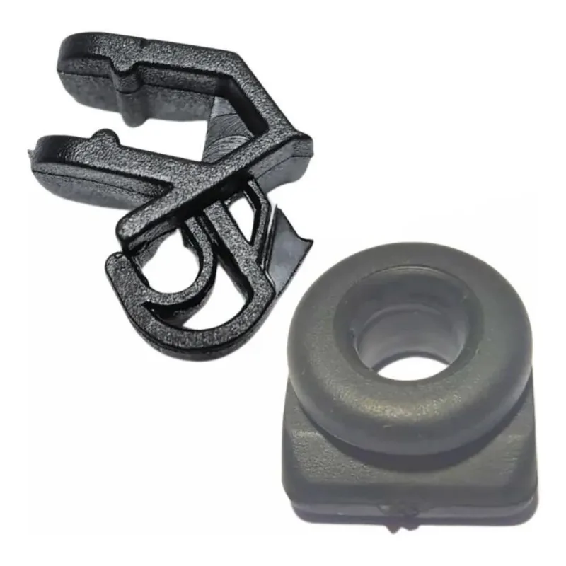 Kit Bucha Presilha Haste Vareta Capô Ford Ka Fiesta Courier