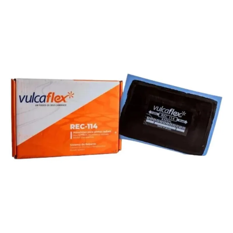 5x Caixa De Manchão A Frio Rec-114 (10 Un) - Vulcaflex