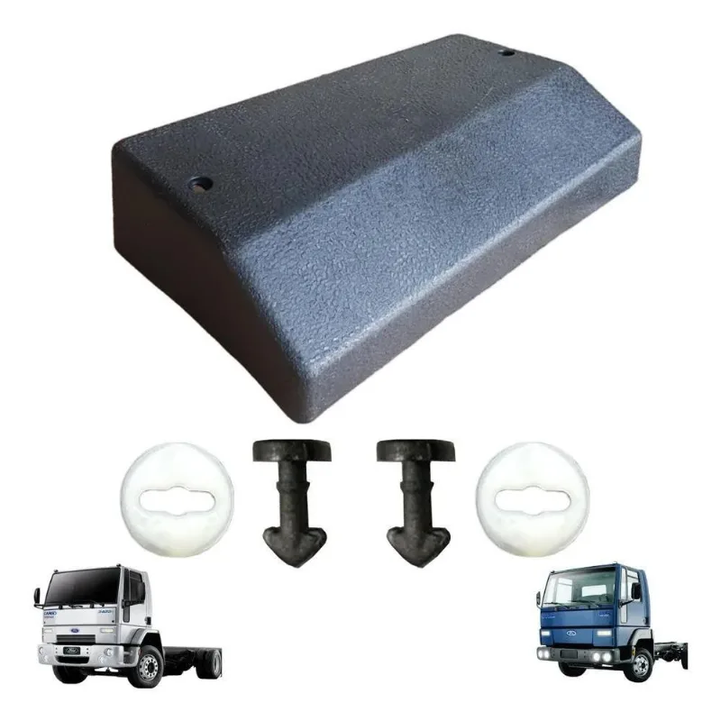 Tampa Caixa Fusível Com Presilha E Anel Ford Cargo 1517/1717