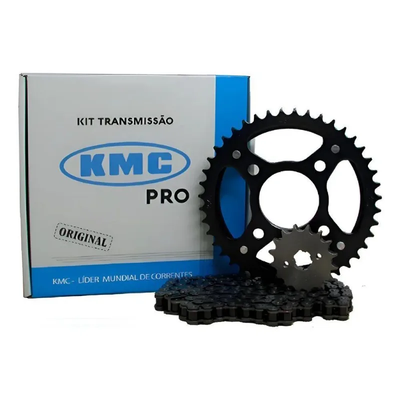 Kit Relação Kmc Pro Titan 150 Fan150 2004/15 Titan Fan 160 P