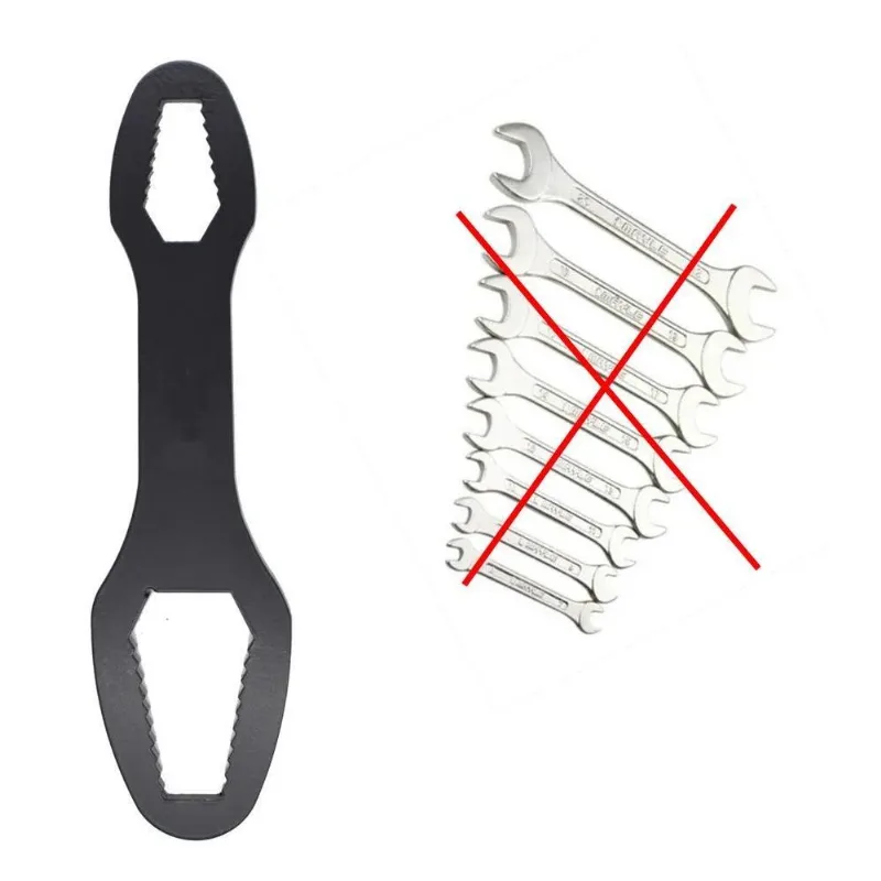 2x Chave Inglesa Universal Multifuncional Tamanhos 8mm Ao 22