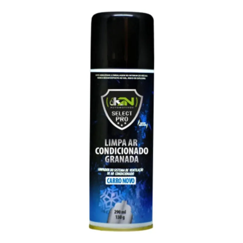 Limpa Ar Condicionado Granada Carro Novo Kn Select Pro 290Ml