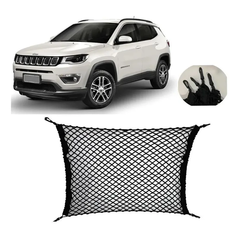 Rede Porta Mala Compatível Jeep Compass Fixação Retenção
