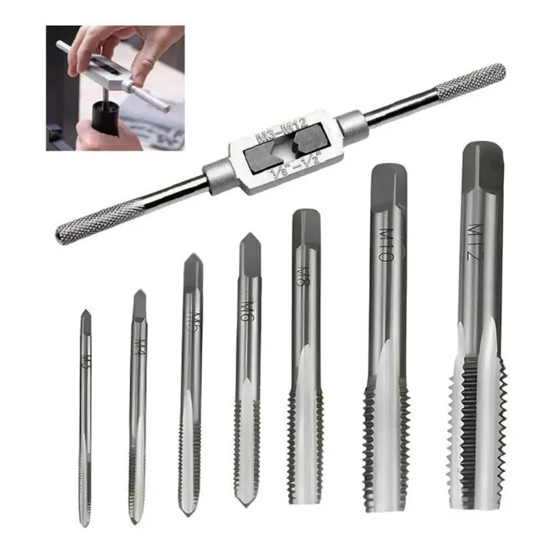 Conjunto De Torneiras De Rosca Aberta Profissional M3-m12 De