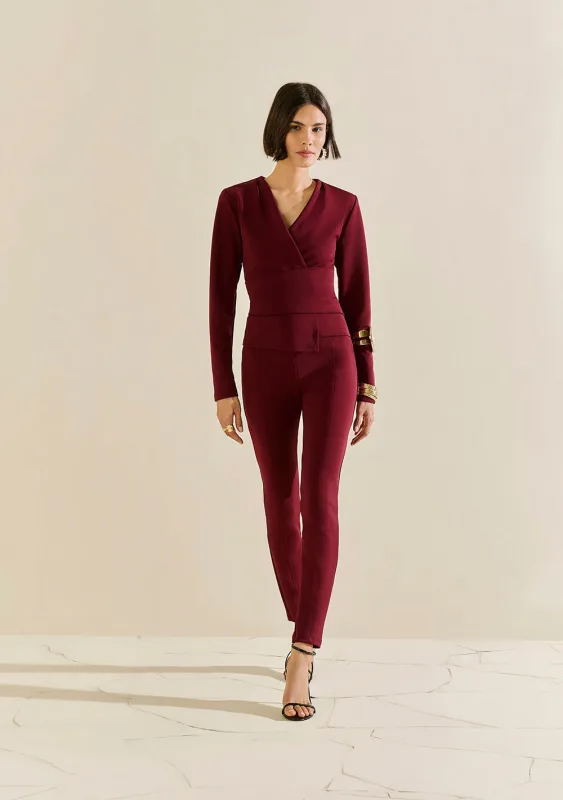 Calça Morena Rosa Legging Alta Bordo - Morena Rosa - Outlet