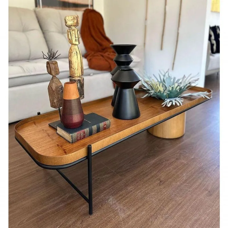 Mesa Centro Sala De Estar Cachepô Modular Nature Montanhês - OUTRAS - Cama, Mesa E Banho