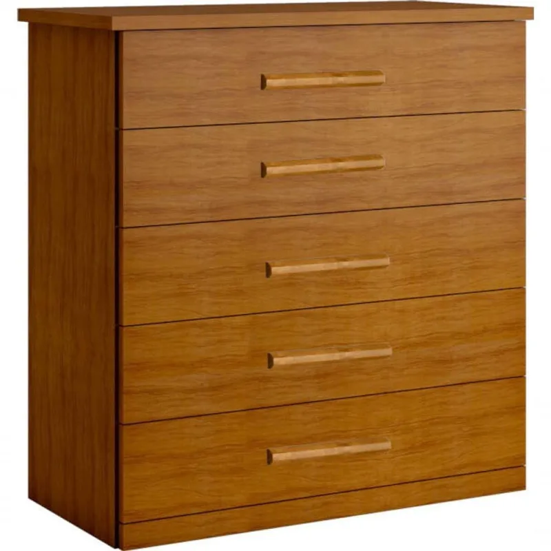 Cômoda Para Quarto 5 Gavetas - Toronto Bianchi - OUTRAS - Móveis