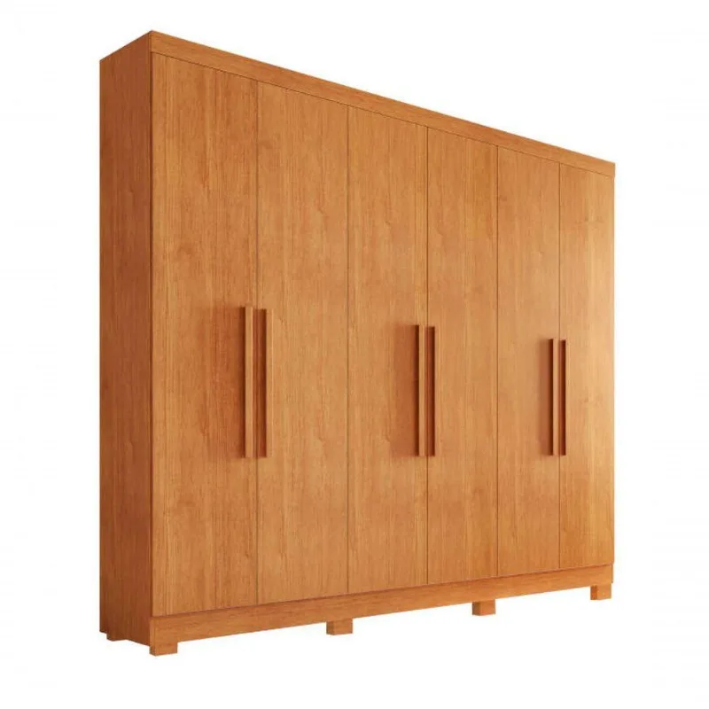 Guarda-roupa 6 Portas 1,80m Com Pés - Sergipe Bianchi