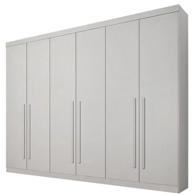 Guarda Roupa Casal 6 Portas 4 Gavetas - Uberaba-neve - Star Móveis - OUTRAS - Móveis