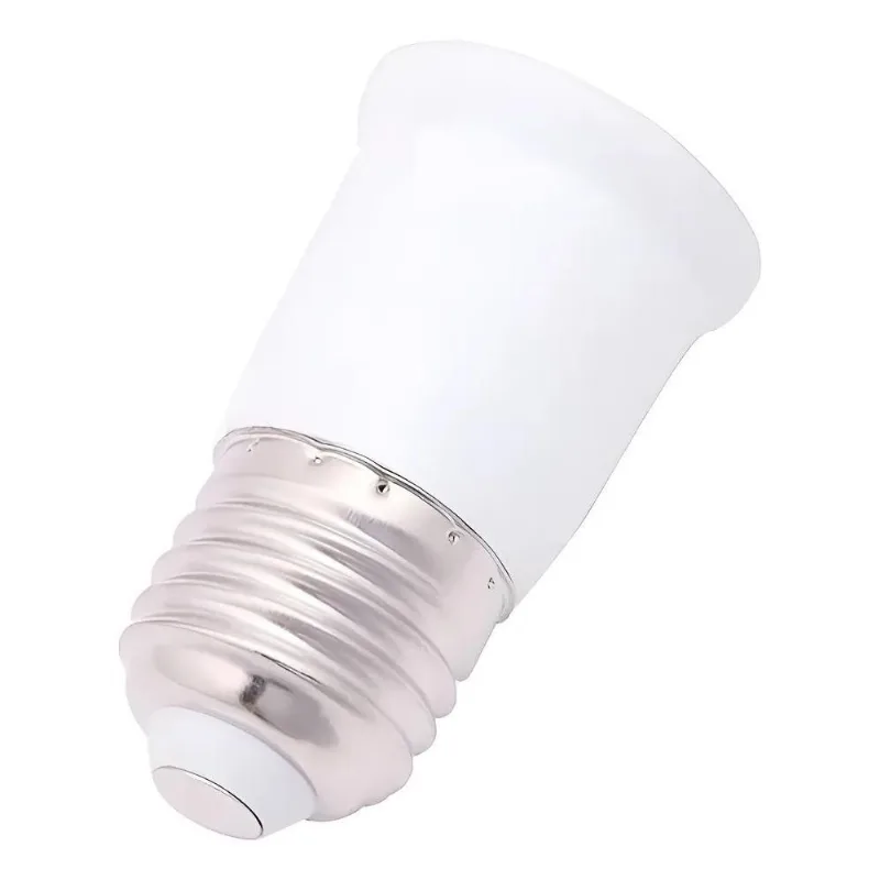 2x Prolongador Adaptador Extensor Soquete Lâmpada E27 - 65mm