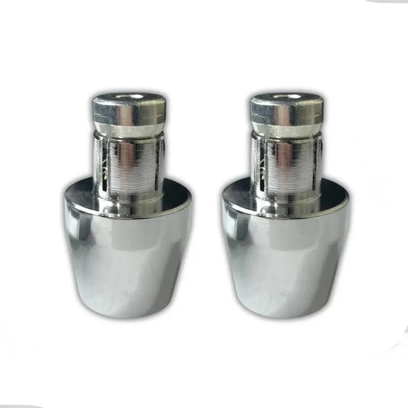 2x Par Peso Pesinho Pcx 150 Para Guidao Oco Cromado Com Buch