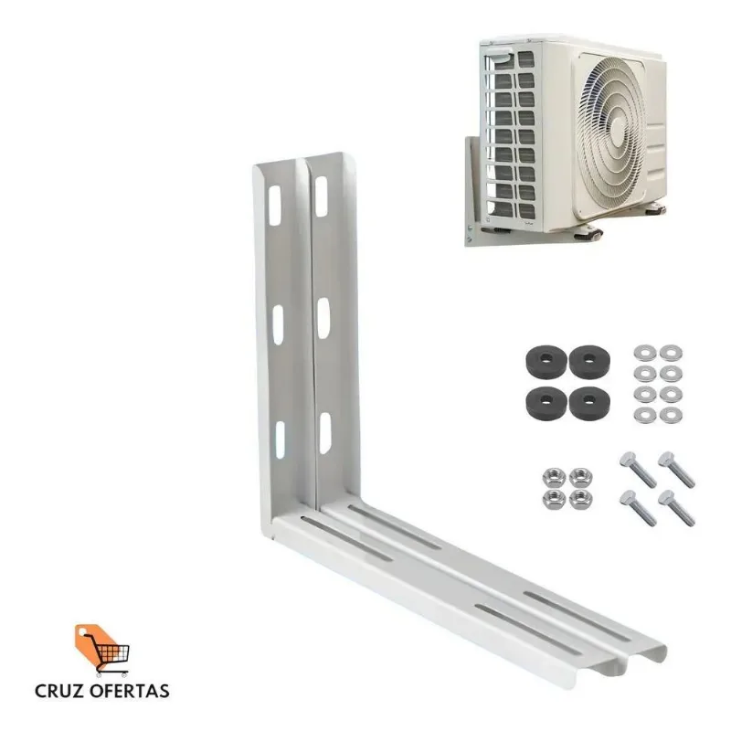 10x Cruz Ofertas Suporte 400mm Ar Condicionado Split De 700