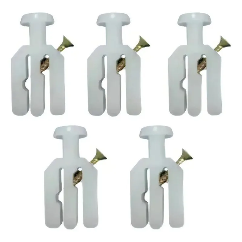 2x Pinos Para Trilho Porta Sanfonada Sustentação De Pvc Kit