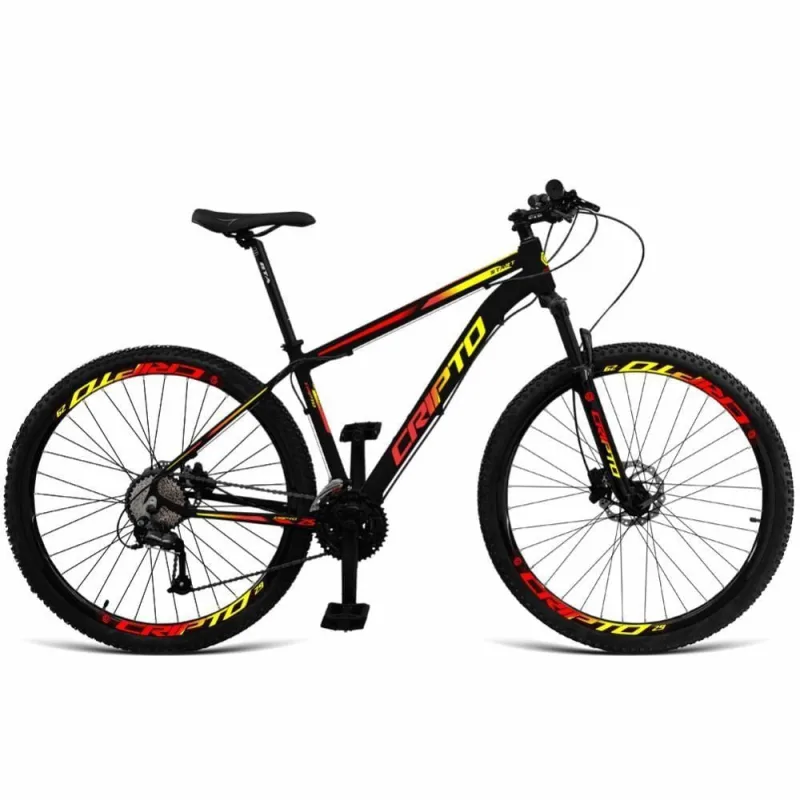 Bicicleta Aro 29 Acera Freio Hidráulico Trava K7 Quadro Alumínio 24v Cripto Bikes - OUTRAS - Esporte E Lazer