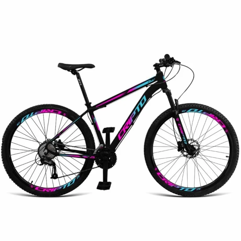 Bicicleta Cripto 24v Acera Mountain Bike Aro 29 Quadro Alumínio 24 Marchas Hidráulico - OUTRAS - Esporte E Lazer