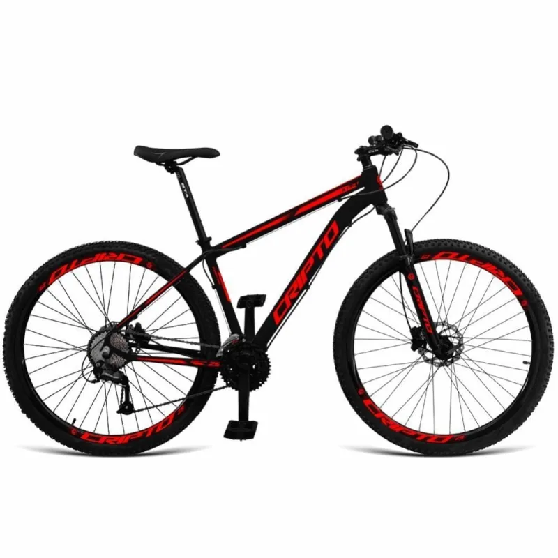 Bicicleta Cripto 24v Acera Mountain Bike Aro 29 Quadro Alumínio 24 Marchas Cripto Bikes - OUTRAS - Esporte E Lazer