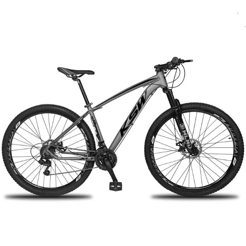 Bicicleta Aro 29 Ksw 24v Shimano Mountain Bike Quadro Alumínio 24 Marchas KSW
