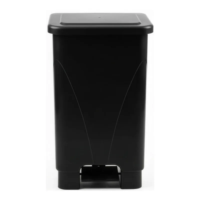 Lixeira com Pedal 100L Usaplast Lixeira com Pedal Preta 100L Usaplast