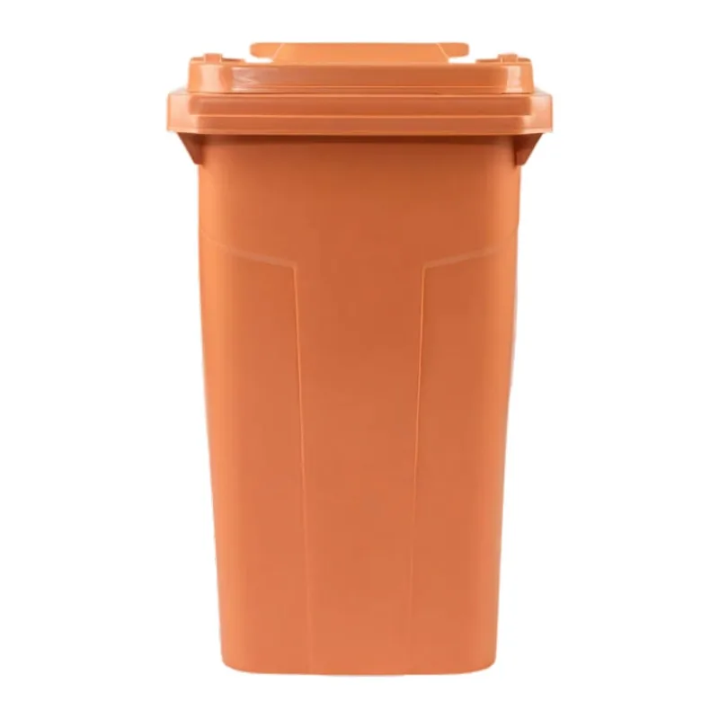 Lixeira Container 240L com Rodas Usaplast Lixeira Container Laranja 240L C/Rodas Usaplast - USAPLAST