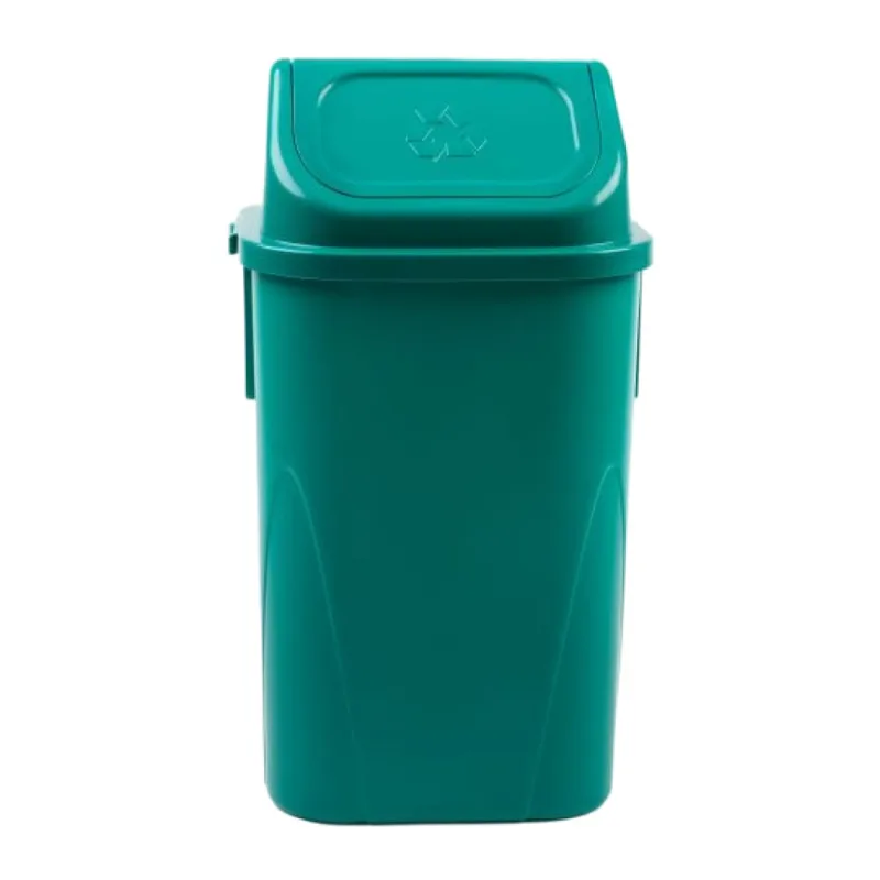 Lixeira Vai e Vem 60L Usaplast Lixeira Vai e Vem Verde 60L Usaplast