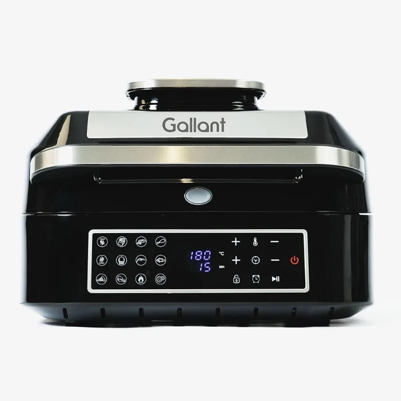 Fritadeira Elétrica Air Fryer 12 Em 1 Barbecue Gallant 6,5L One-Touch GFE06 220V (GFE06BTA-PT220) - Gallant