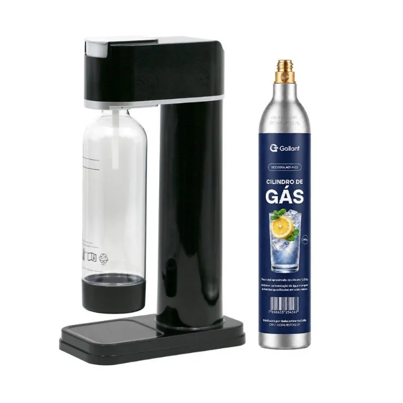 Soda Maker Gallant Spark Preto (gsm01ab01a-pt)