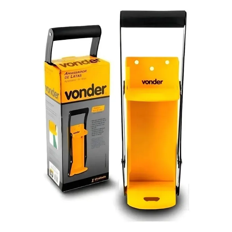 Amassador De Latas Latinha 475ml Abridor De Garrafa Vonder