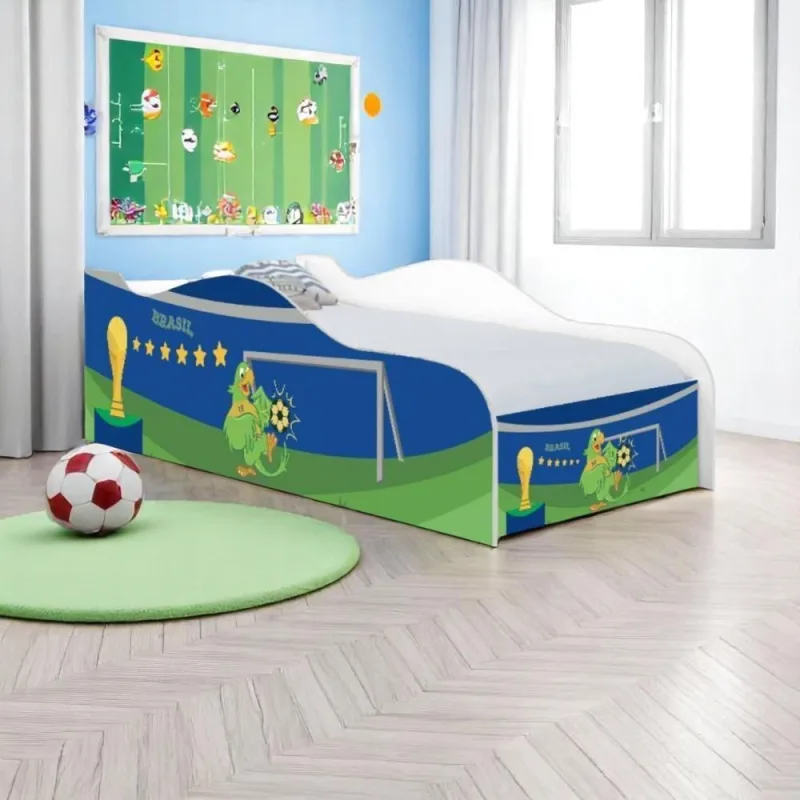 Cama Infantil Glow Copa Do Mundo - Casah - Móveis