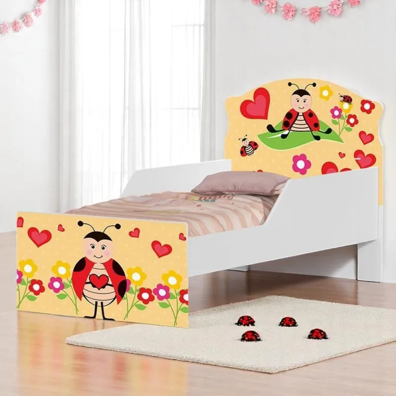 Cama Infantil Tick Joaninha Mágica - Casah - Móveis