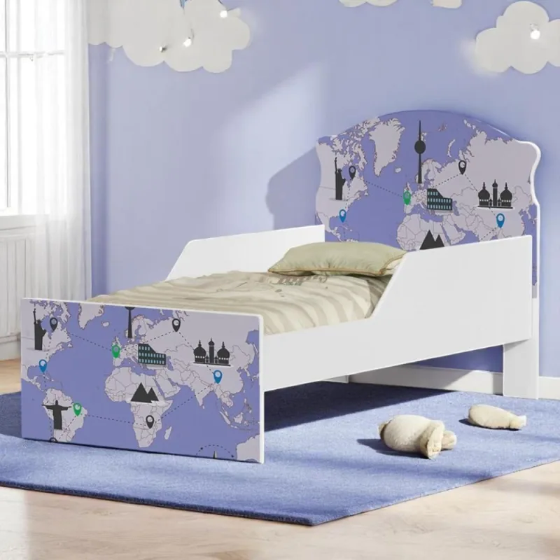 Cama Infantil Tick Viagem - Casah - Móveis