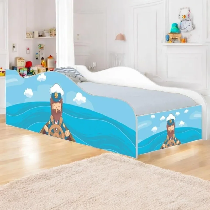 Cama Infantil Glow Capitão Marinho - Casah - Colchões