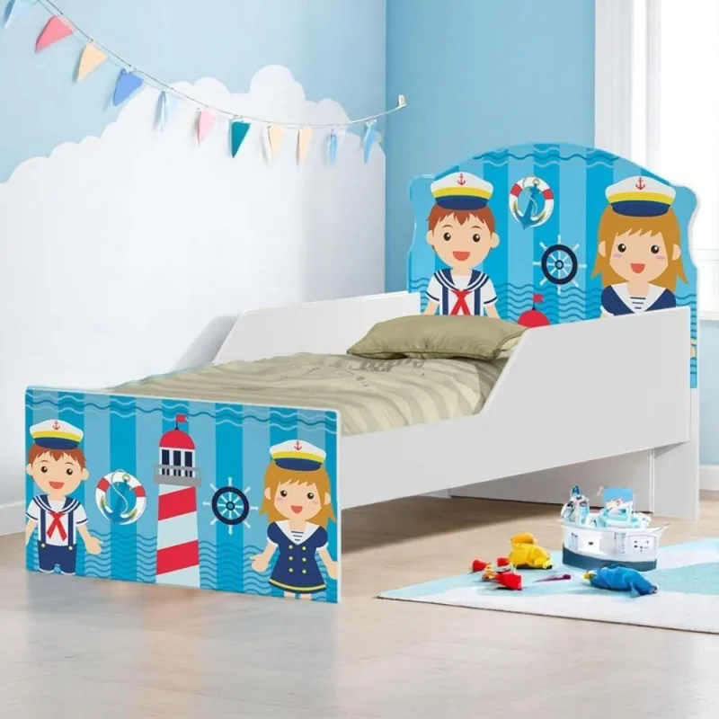 Cama Infantil Tick Capitão Marinheiro - Casah - Móveis