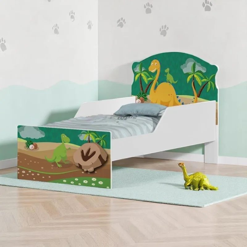 Cama Infantil Tick Dinossauros - Casah - Móveis