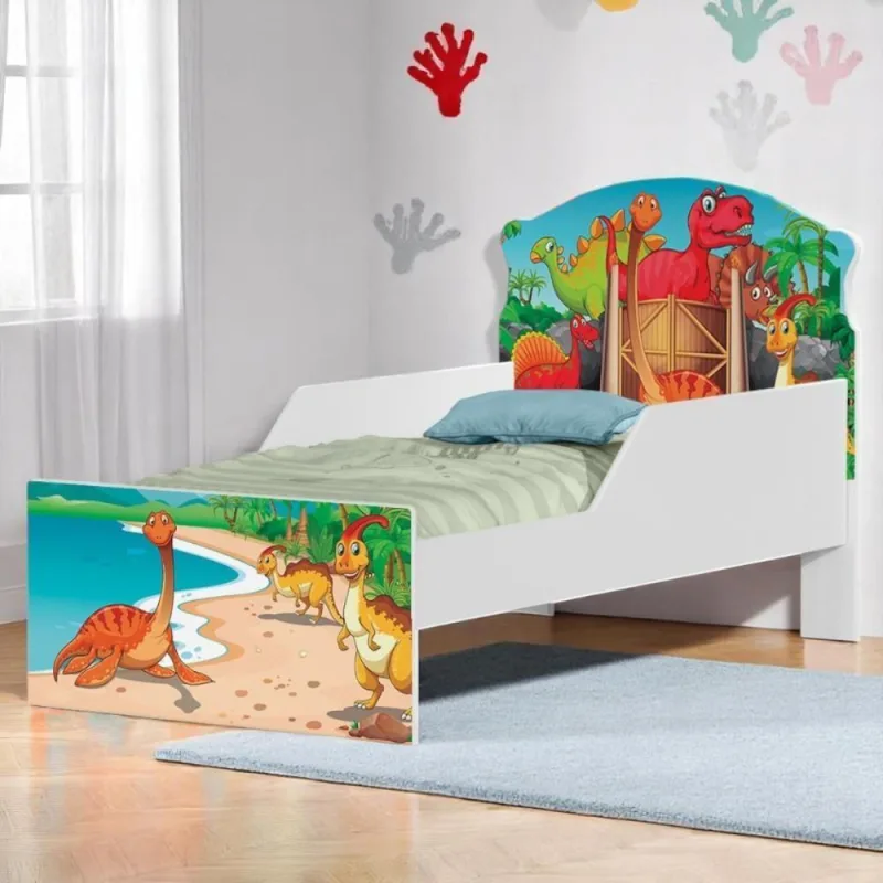 Cama Infantil Tick Dinossauro - Casah - Móveis