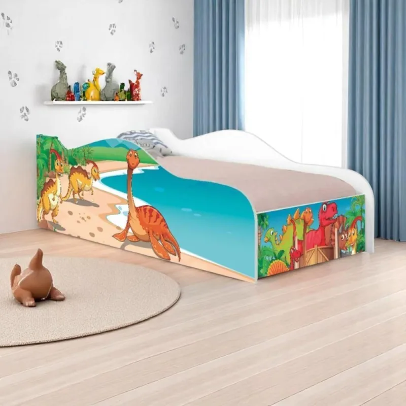 Cama Infantil Glow Jurassic Dinossauros - Casah - Móveis
