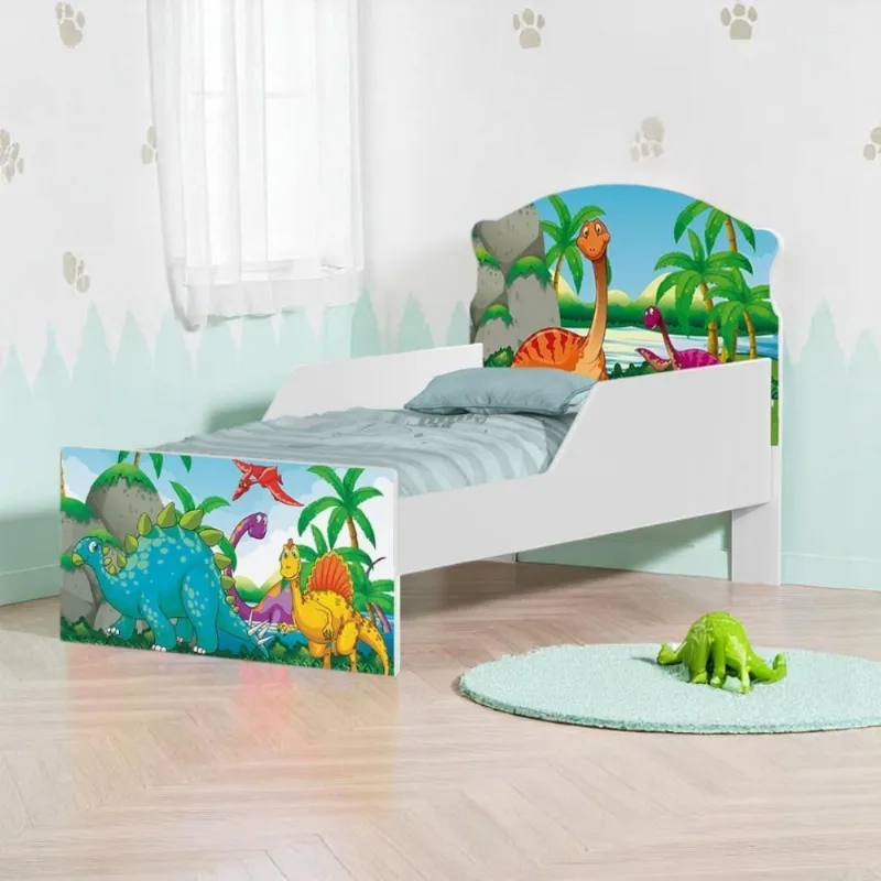 Mini Cama Dinossauro No Lago