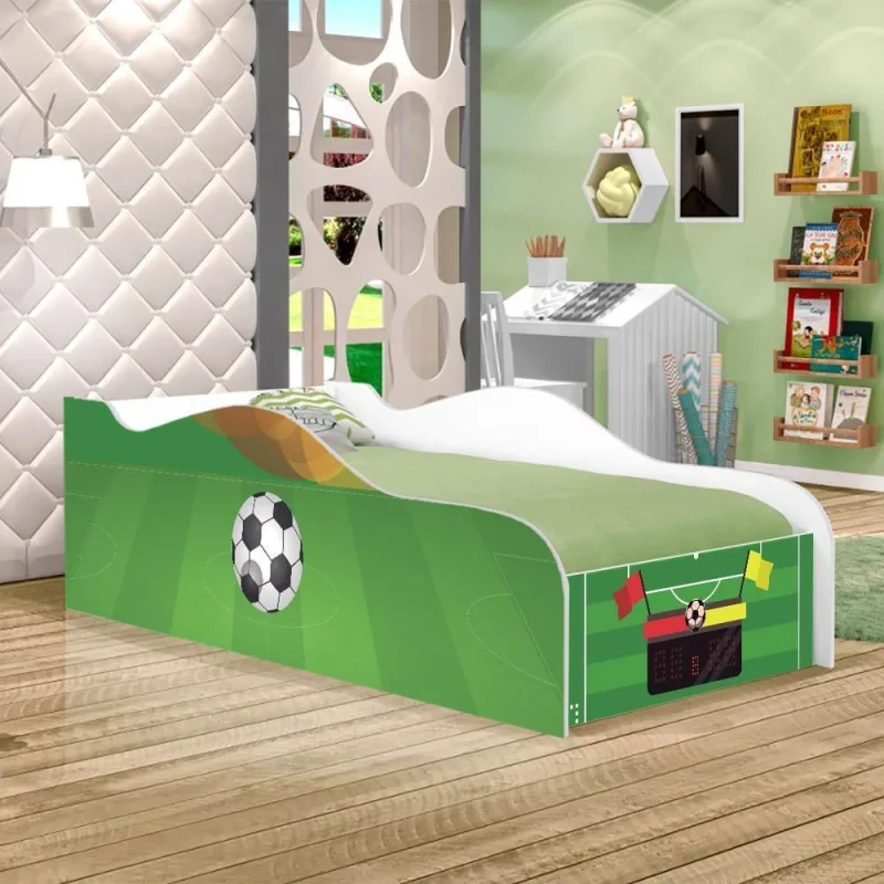 Mini Cama Fun Campo De Futebol - Casah - Colchões